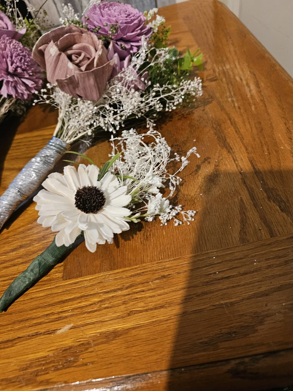 Wedding In a Box! 3 Bouquets, 3 Boutonnieres!